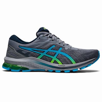 Férfi Asics Gt-1000 10 Futócipő AS0456179 Szürke/Zöld